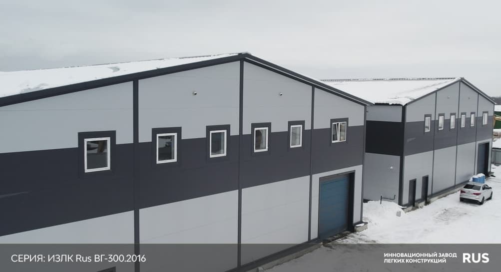 Строительство склада из металлоконструкций КБ-300.2021 / 12 X 54